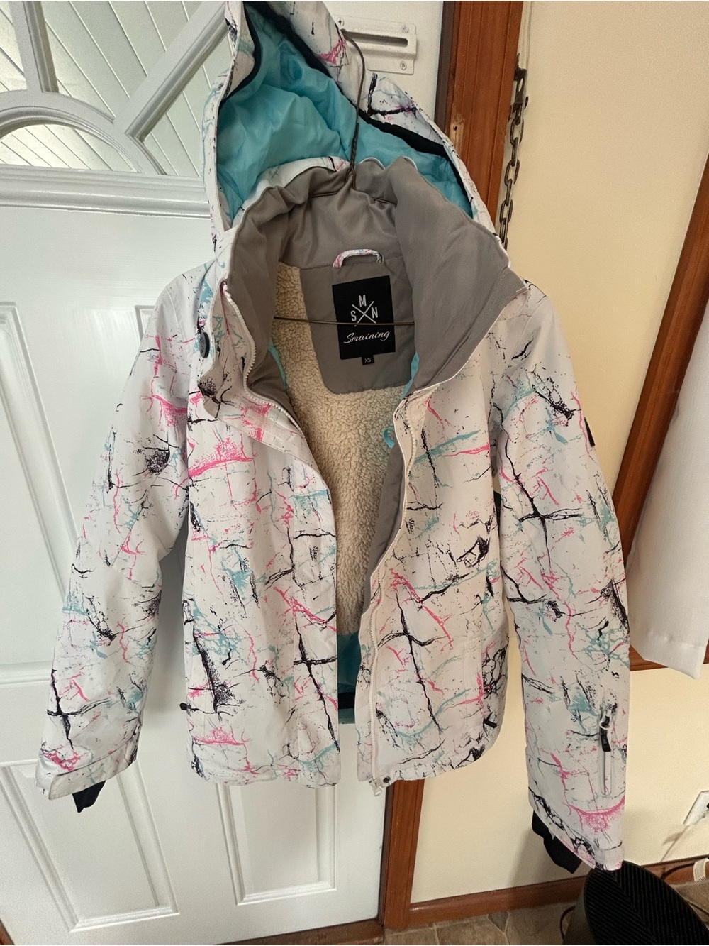 Women's SMN Winter Fashion Colorful Metropolis Ski Jacket